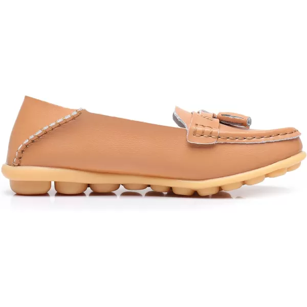 VenusCelia Women's Lantern Comfort Walking Flat Loafer