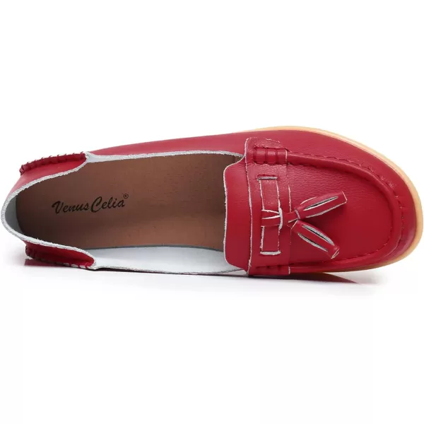 VenusCelia Women's Lantern Comfort Walking Flat Loafer