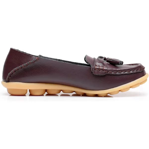VenusCelia Women's Lantern Comfort Walking Flat Loafer