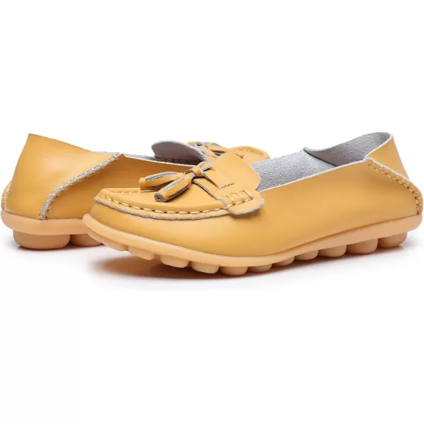 VenusCelia Women's Lantern Comfort Walking Flat Loafer