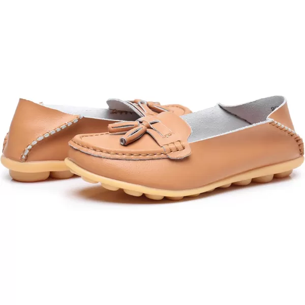 VenusCelia Women's Lantern Comfort Walking Flat Loafer