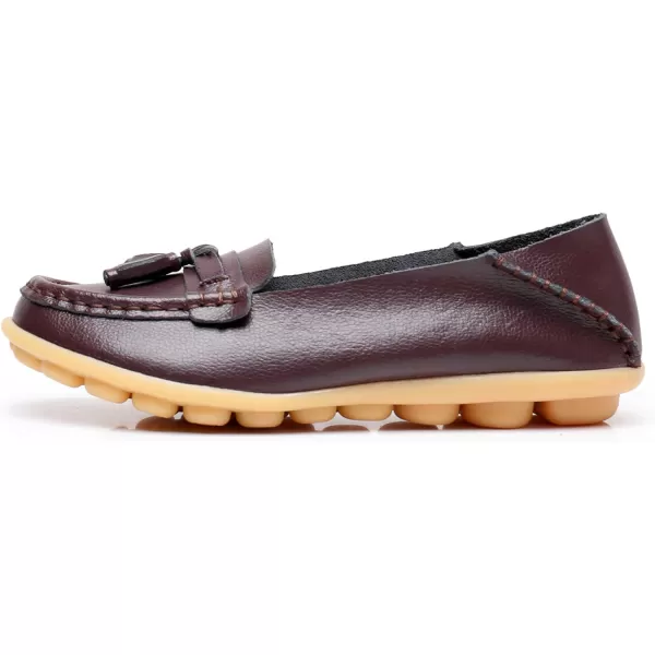 VenusCelia Women's Lantern Comfort Walking Flat Loafer