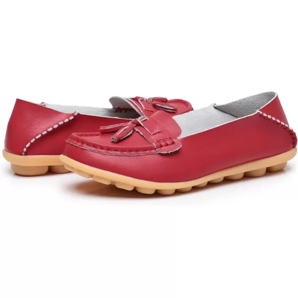 VenusCelia Women's Lantern Comfort Walking Flat Loafer