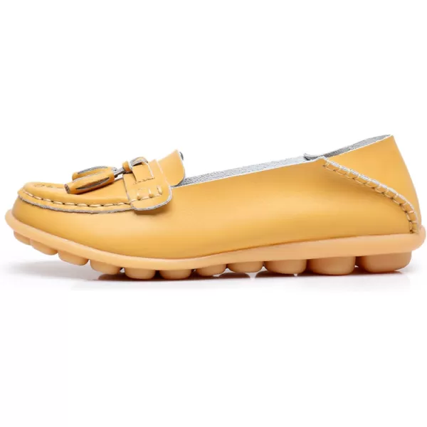 VenusCelia Women's Lantern Comfort Walking Flat Loafer