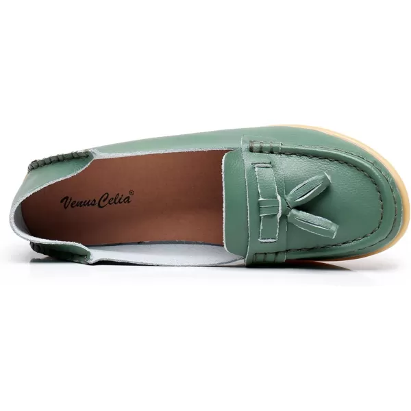 VenusCelia Women's Lantern Comfort Walking Flat Loafer