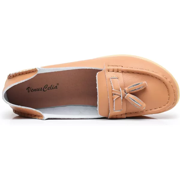 VenusCelia Women's Lantern Comfort Walking Flat Loafer
