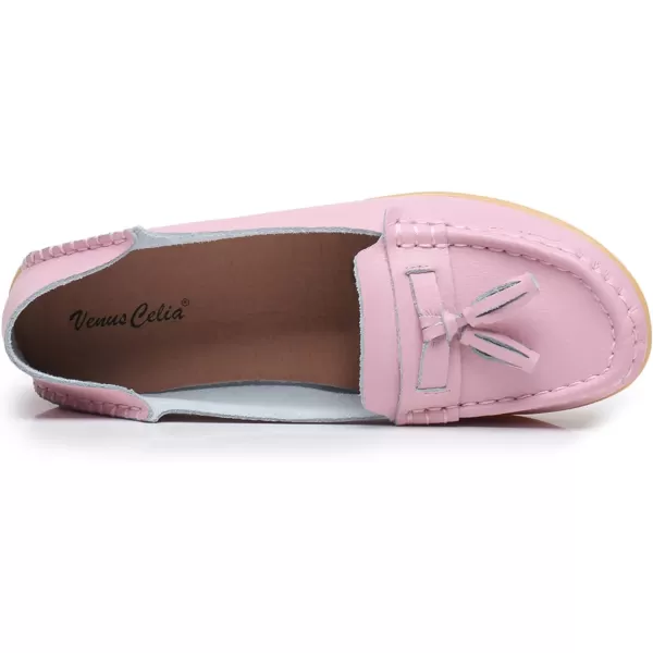 VenusCelia Women's Lantern Comfort Walking Flat Loafer