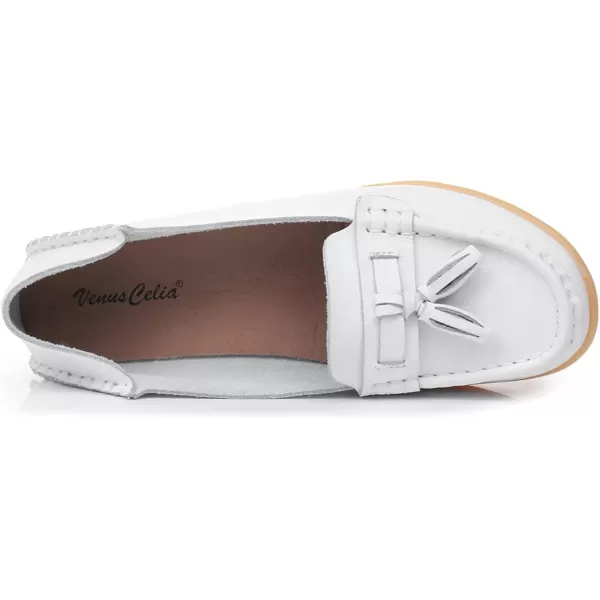 VenusCelia Women's Lantern Comfort Walking Flat Loafer