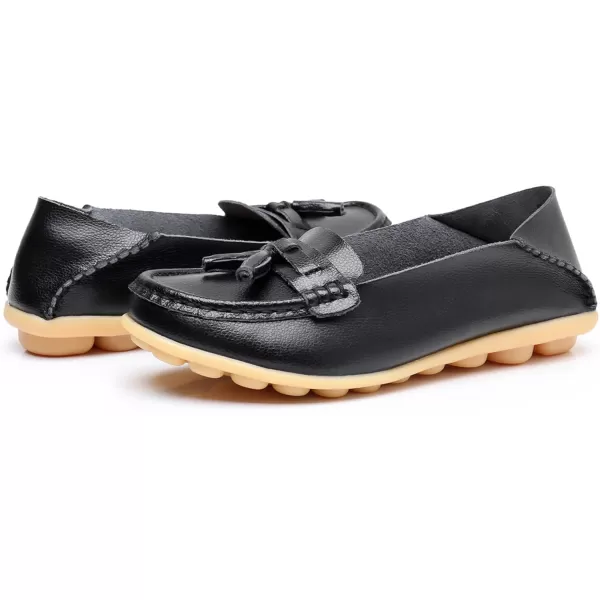VenusCelia Women's Lantern Comfort Walking Flat Loafer