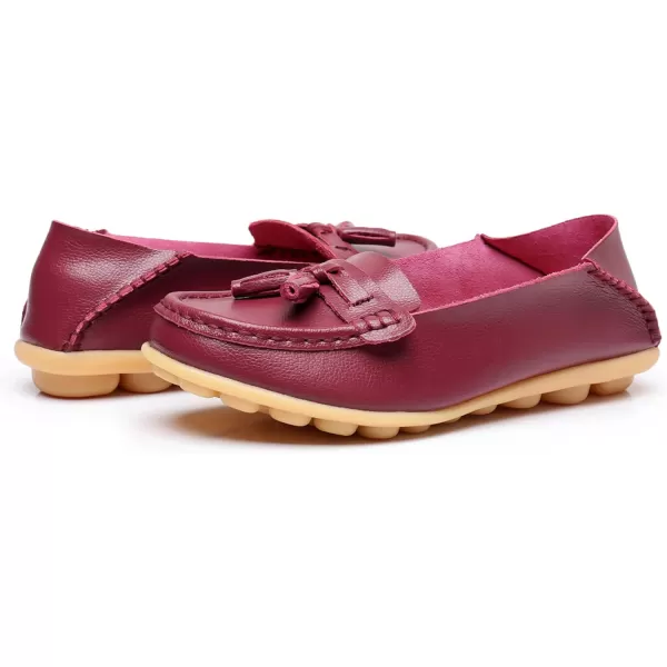 VenusCelia Women's Lantern Comfort Walking Flat Loafer