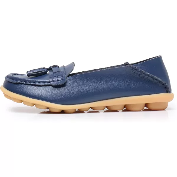 VenusCelia Women's Lantern Comfort Walking Flat Loafer