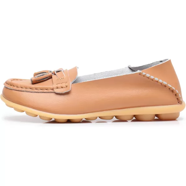 VenusCelia Women's Lantern Comfort Walking Flat Loafer