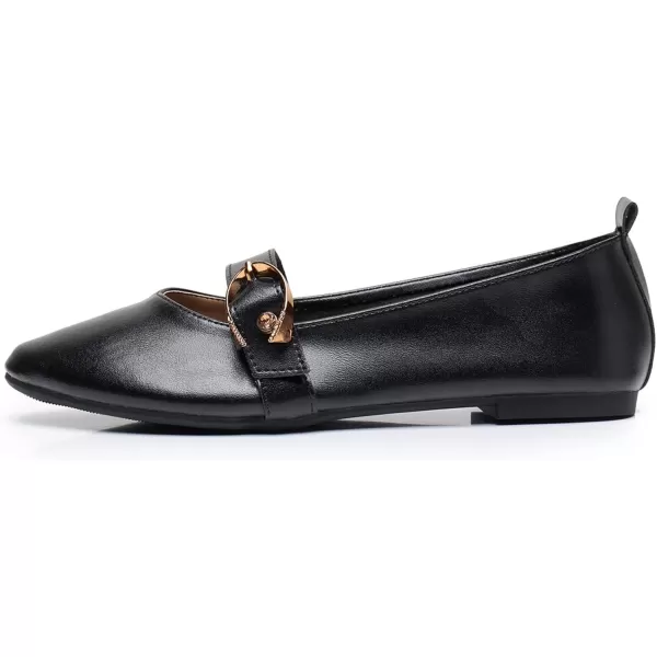 VenusCelia Women's Mary Jane Flat Shoe