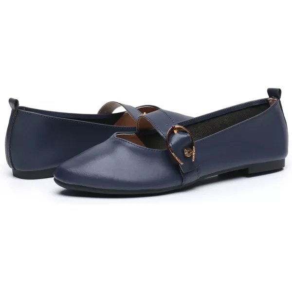 VenusCelia Women's Mary Jane Flat Shoe