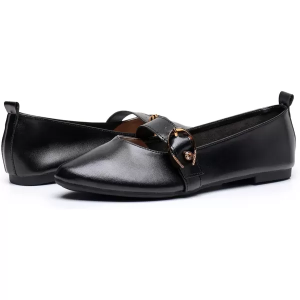VenusCelia Women's Mary Jane Flat Shoe