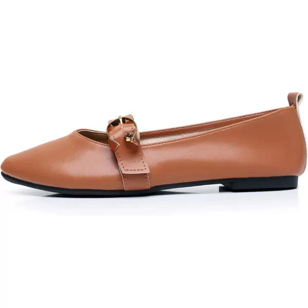 VenusCelia Women's Mary Jane Flat Shoe