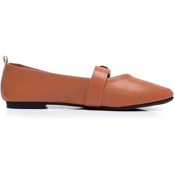 VenusCelia Women's Mary Jane Flat Shoe
