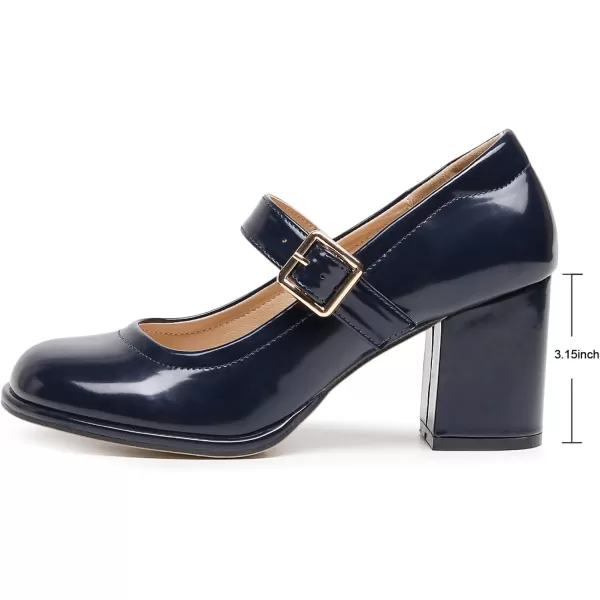 VenusCelia Women's Mary Jane Pump Heeled Shoe
