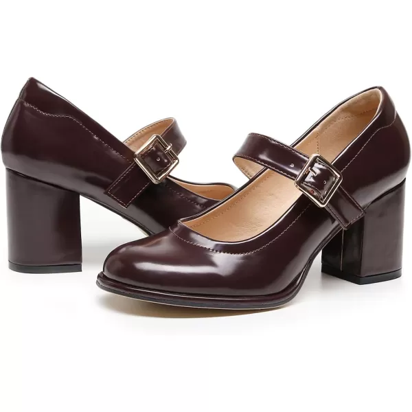 VenusCelia Women's Mary Jane Pump Heeled Shoe