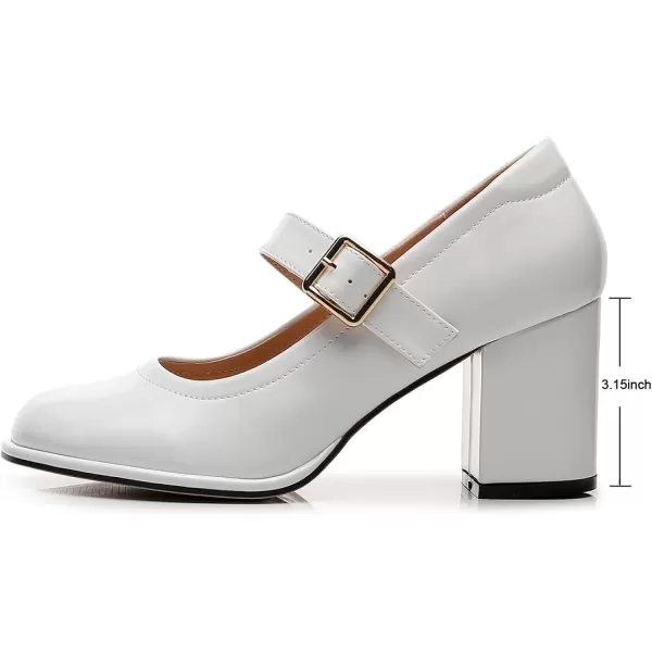 VenusCelia Women's Mary Jane Pump Heeled Shoe