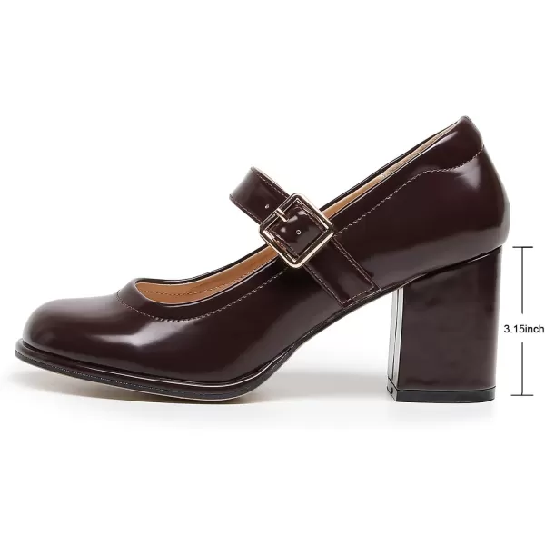 VenusCelia Women's Mary Jane Pump Heeled Shoe
