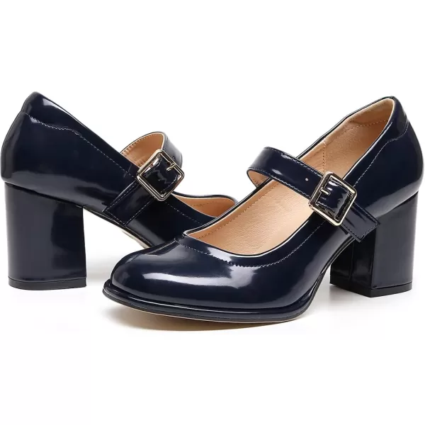 VenusCelia Women's Mary Jane Pump Heeled Shoe