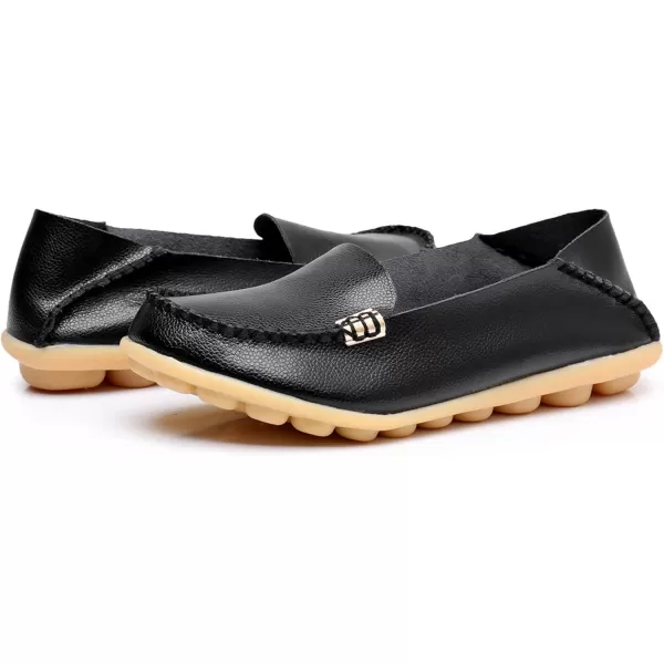 VenusCelia Women's Natural 2 Comfort Walking Flat Loafer