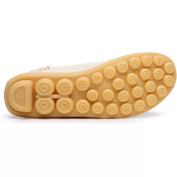 VenusCelia Women's Natural 2 Comfort Walking Flat Loafer