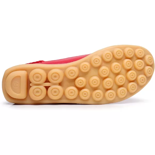 VenusCelia Women's Natural 2 Comfort Walking Flat Loafer
