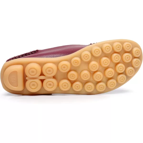 VenusCelia Women's Natural 2 Comfort Walking Flat Loafer