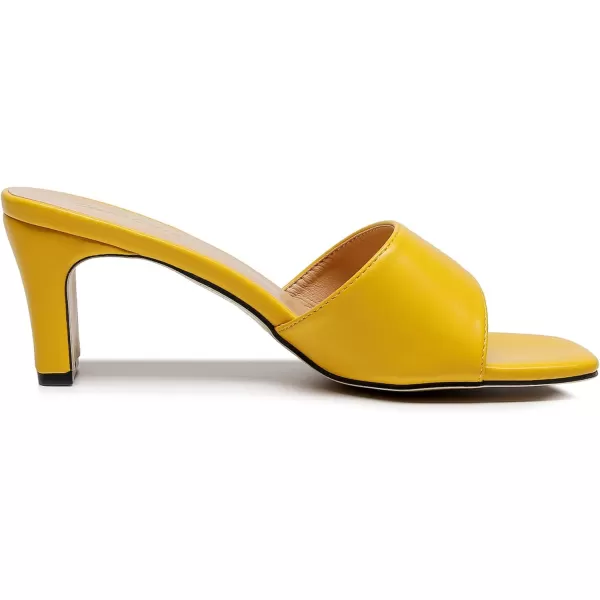 VenusCelia Women's One Band Pump Heeled Sandal