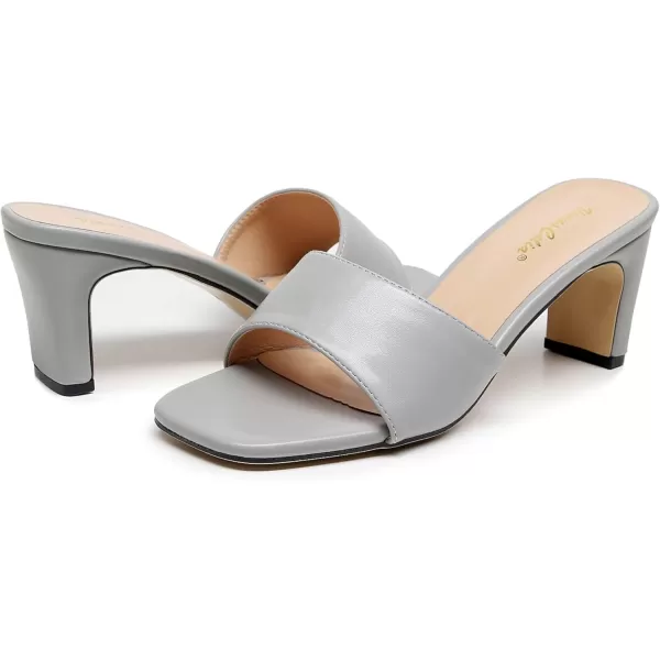 VenusCelia Women's One Band Pump Heeled Sandal