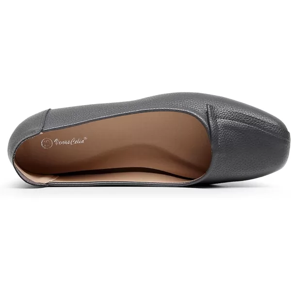 VenusCelia Women's Plain Dance Flat Shoe