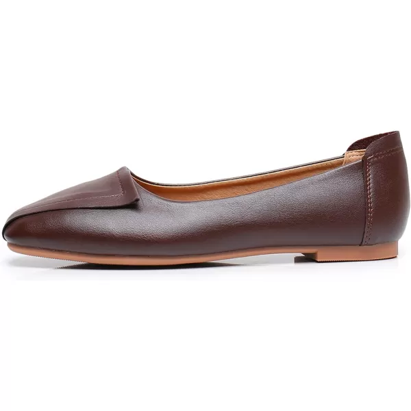 VenusCelia Women's Plain Dance Flat Shoe