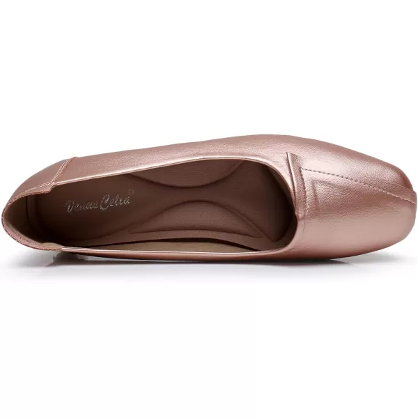 VenusCelia Women's Plain Dance Flat Shoe