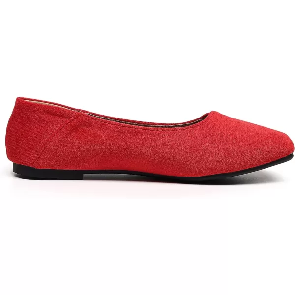 VenusCelia Women's Plain Dance Flat Shoe