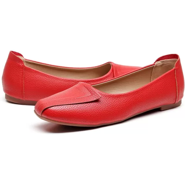 VenusCelia Women's Plain Dance Flat Shoe