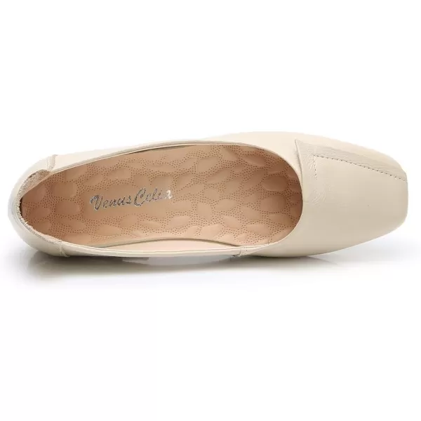 VenusCelia Women's Plain Dance Flat Shoe