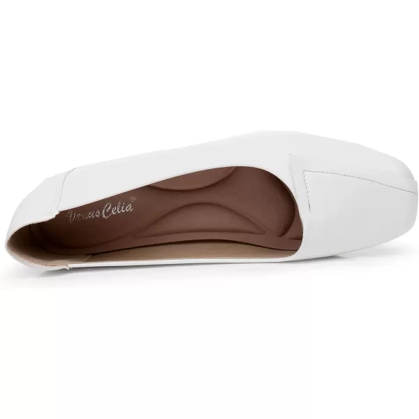 VenusCelia Women's Plain Dance Flat Shoe