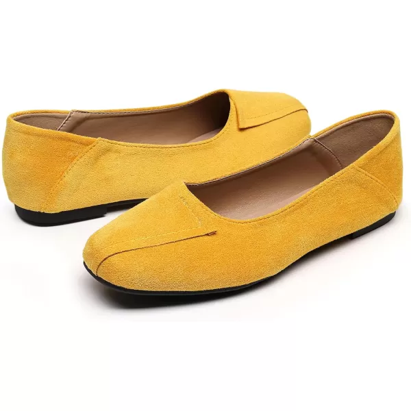 VenusCelia Women's Plain Dance Flat Shoe