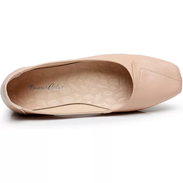 VenusCelia Women's Plain Dance Flat Shoe