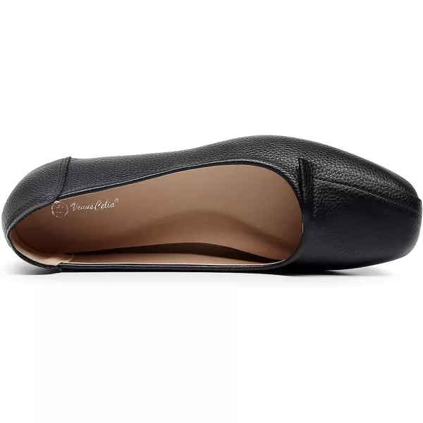 VenusCelia Women's Plain Dance Flat Shoe