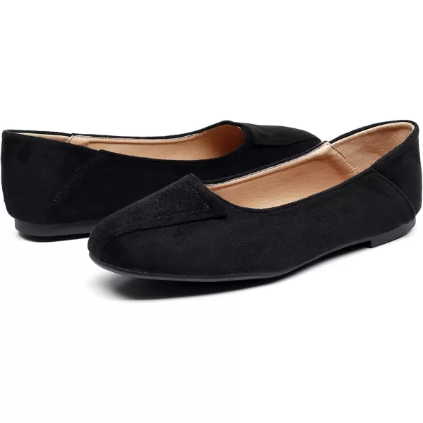 VenusCelia Women's Plain Dance Flat Shoe