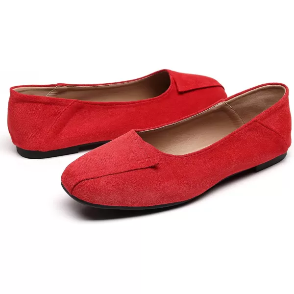 VenusCelia Women's Plain Dance Flat Shoe