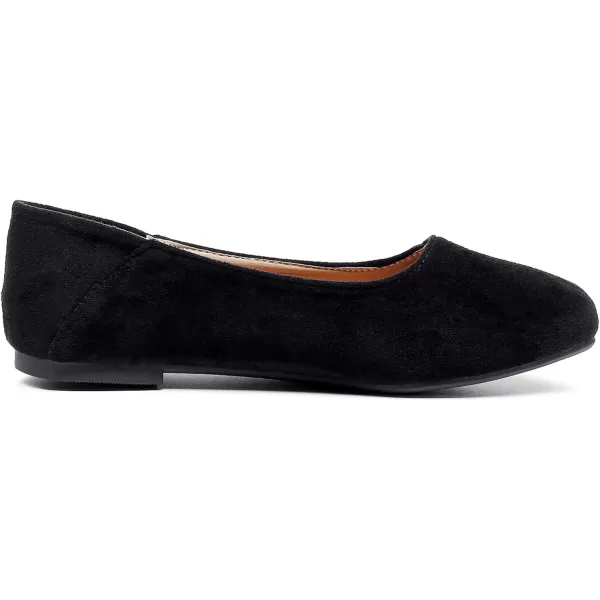 VenusCelia Women's Plain Dance Flat Shoe
