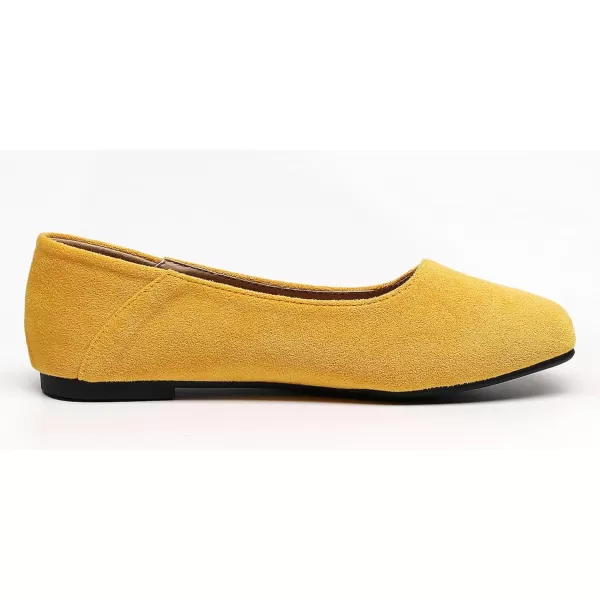 VenusCelia Women's Plain Dance Flat Shoe