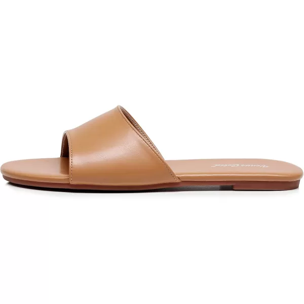 VenusCelia Women's Plain Flat Sandal