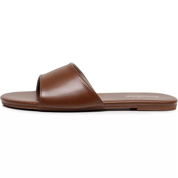 VenusCelia Women's Plain Flat Sandal