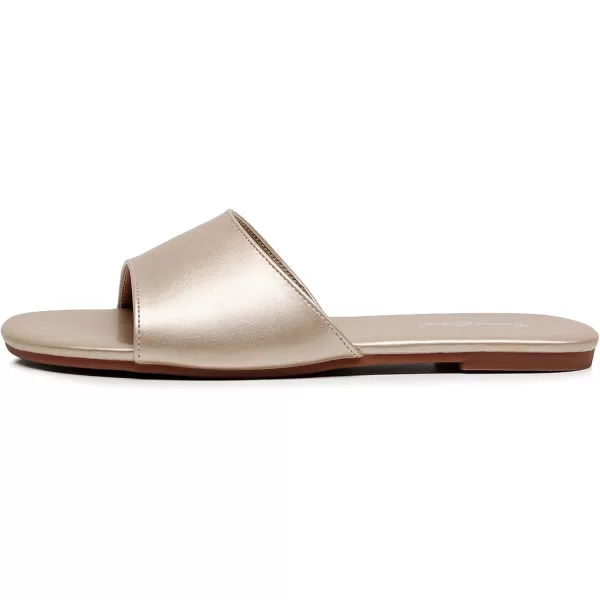 VenusCelia Women's Plain Flat Sandal