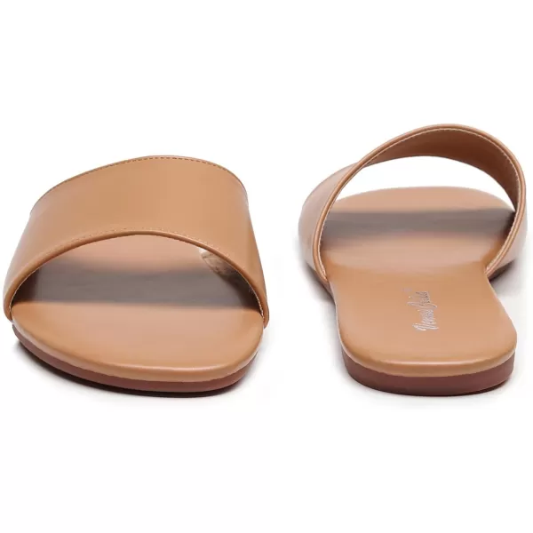 VenusCelia Women's Plain Flat Sandal